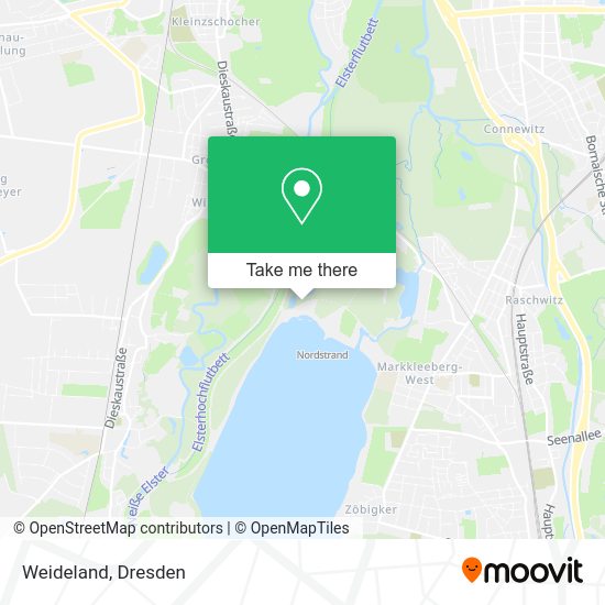 Карта Weideland
