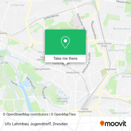 Карта Ufo Lehmbau Jugendtreff