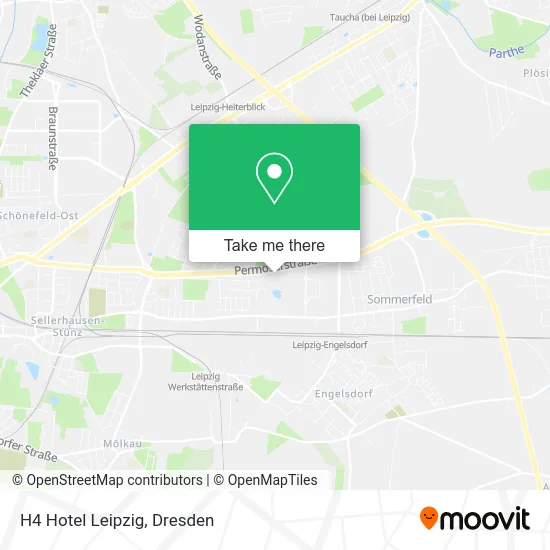 Карта H4 Hotel Leipzig