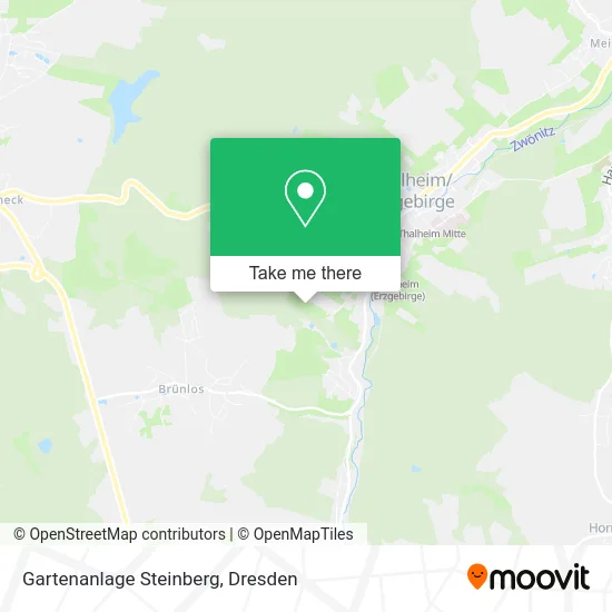 Карта Gartenanlage Steinberg