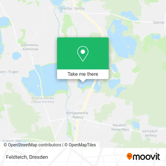 Карта Feldteich