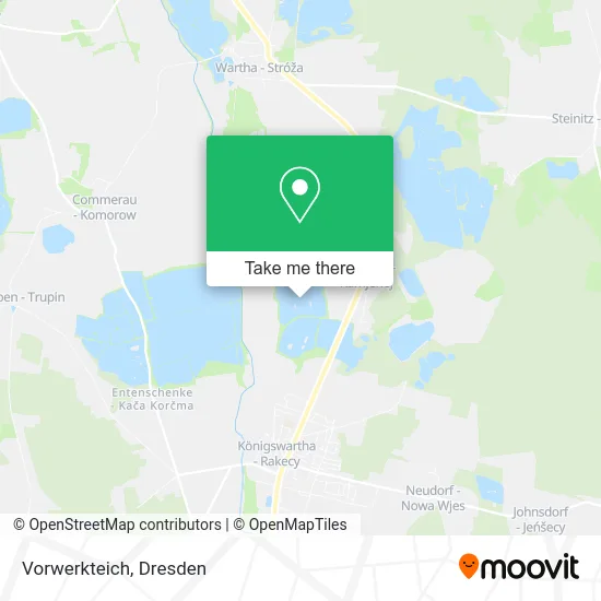 Карта Vorwerkteich