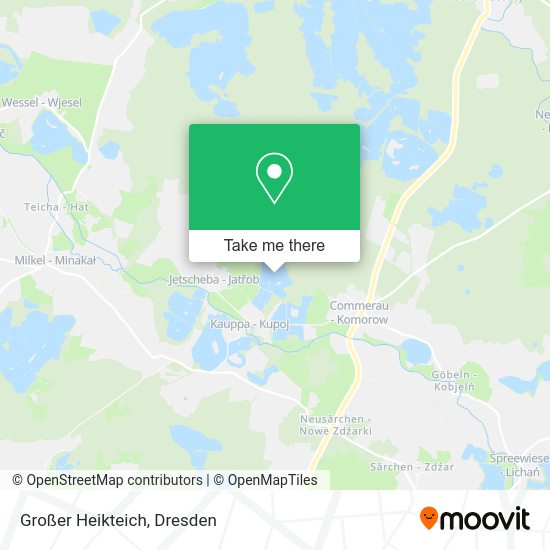 Карта Großer Heikteich