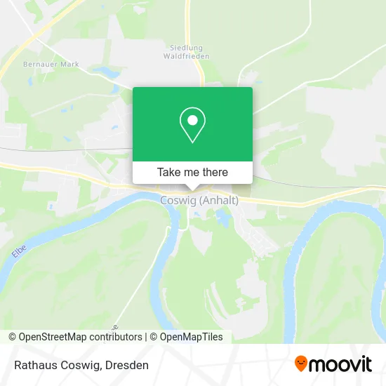 Карта Rathaus Coswig