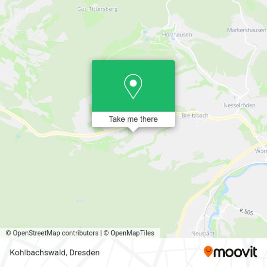 Карта Kohlbachswald