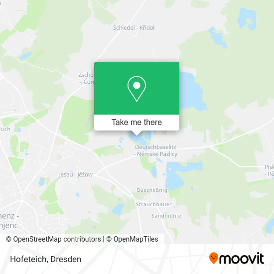 Карта Hofeteich