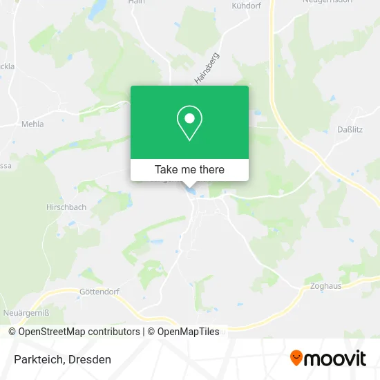 Карта Parkteich