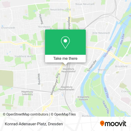Карта Konrad-Adenauer-Platz