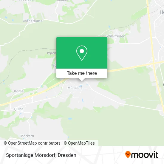 Карта Sportanlage Mörsdorf