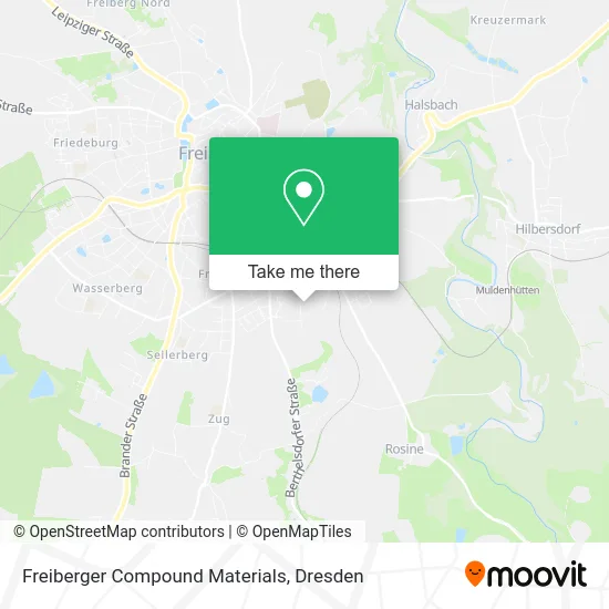Карта Freiberger Compound Materials