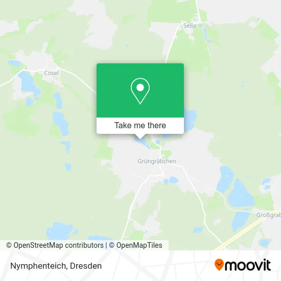 Карта Nymphenteich
