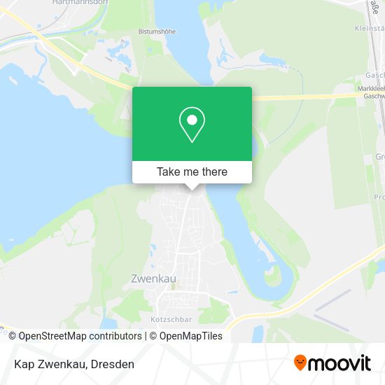 Карта Kap Zwenkau