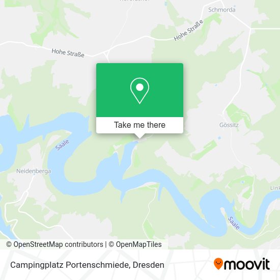 Карта Campingplatz Portenschmiede