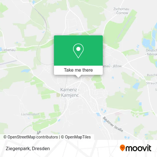 Карта Ziegenpark