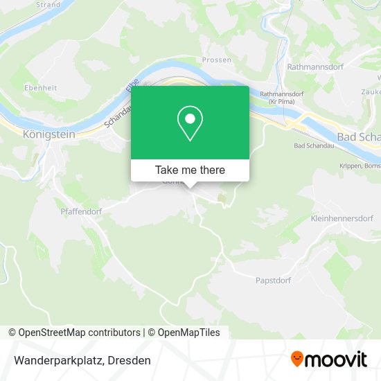 Карта Wanderparkplatz