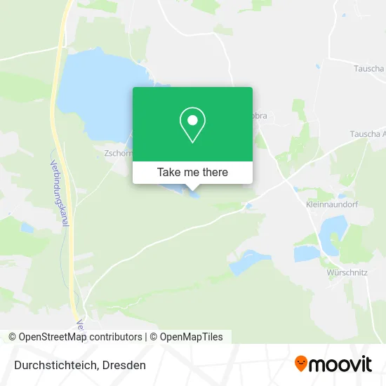 Карта Durchstichteich