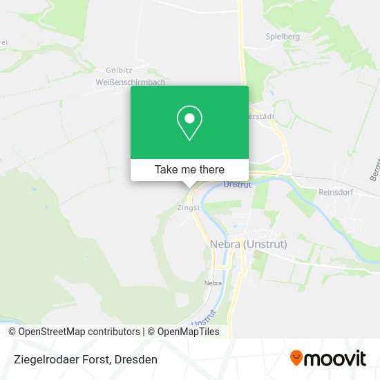 Карта Ziegelrodaer Forst