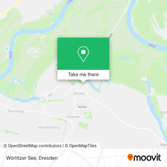 Карта Wörlitzer See