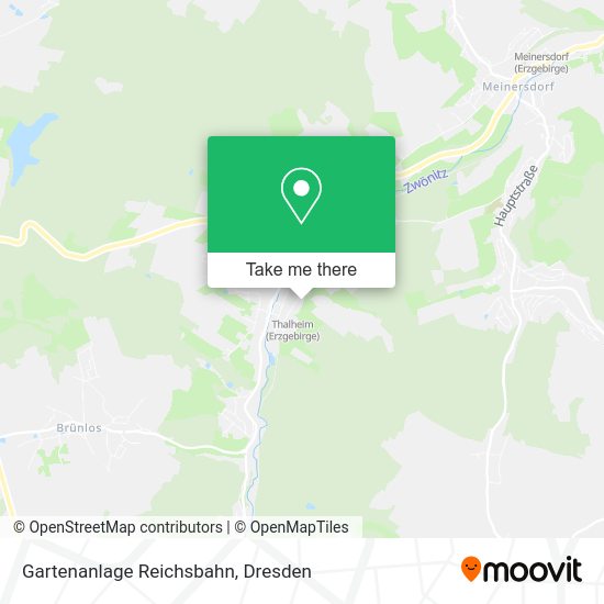 Карта Gartenanlage Reichsbahn