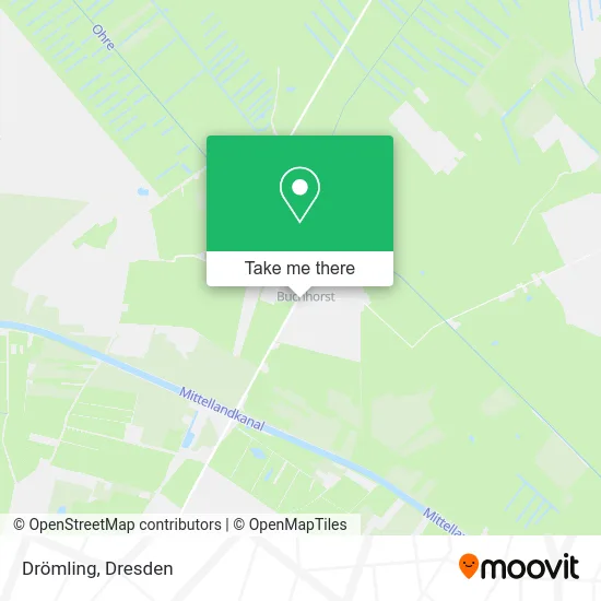 Карта Drömling