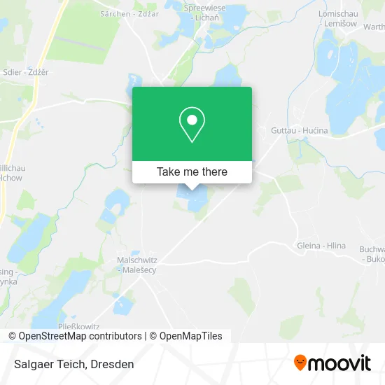 Карта Salgaer Teich