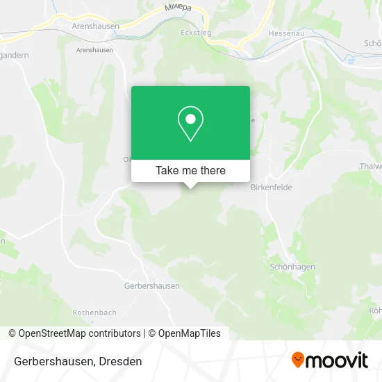 Карта Gerbershausen