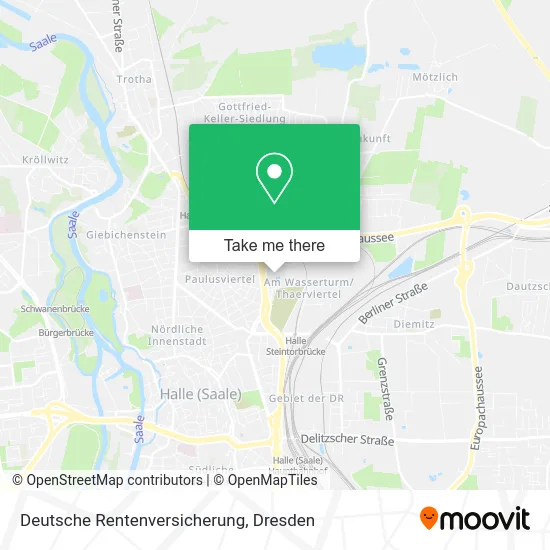 Карта Deutsche Rentenversicherung