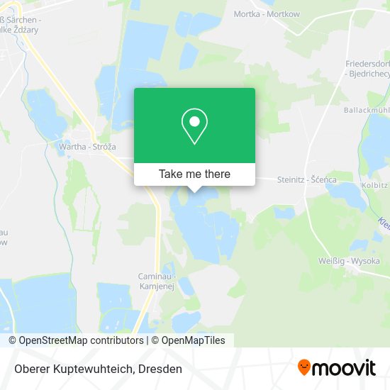 Карта Oberer Kuptewuhteich