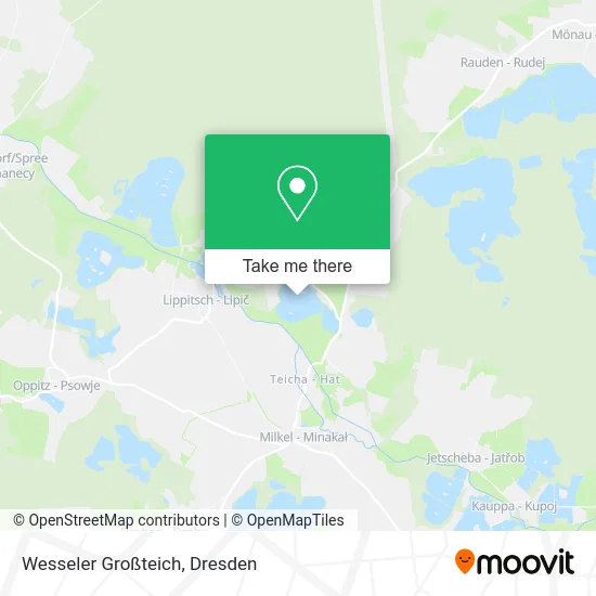 Карта Wesseler Großteich