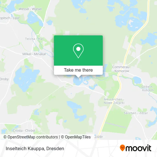 Карта Inselteich Kauppa