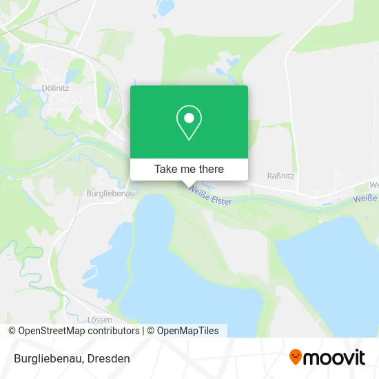 Карта Burgliebenau