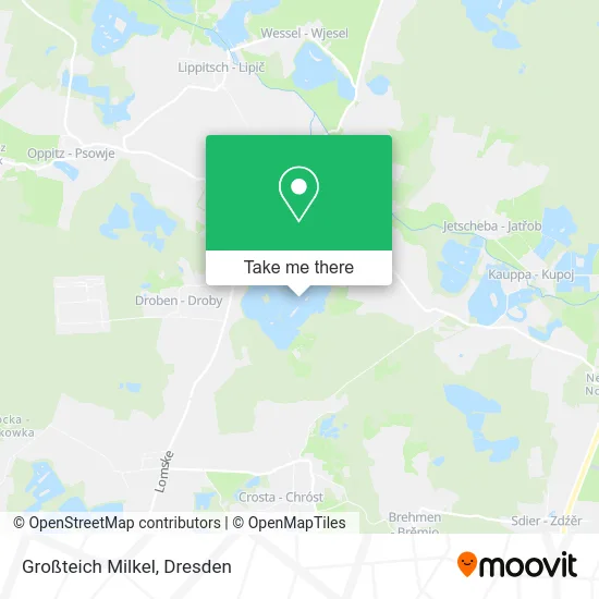 Карта Großteich Milkel
