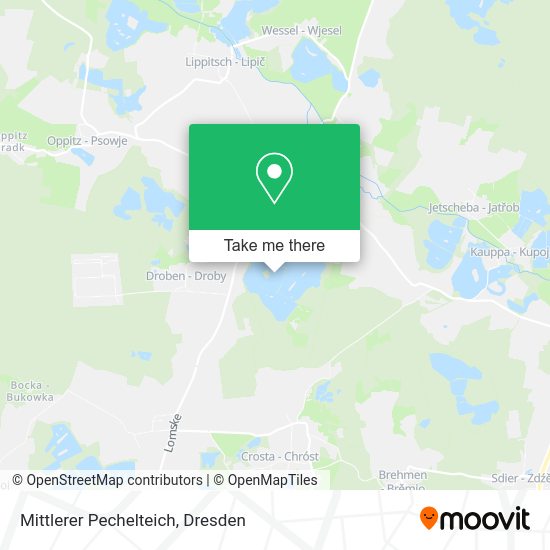 Карта Mittlerer Pechelteich