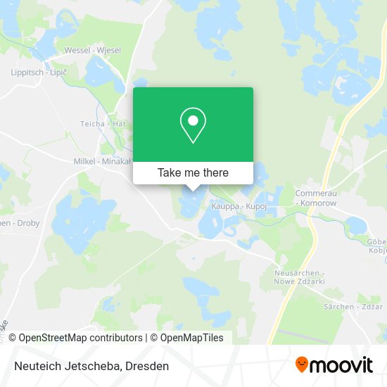 Карта Neuteich Jetscheba