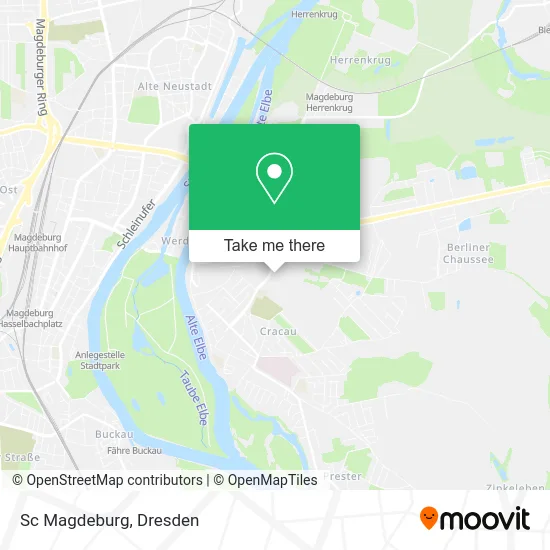 Карта Sc Magdeburg