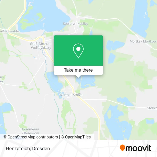 Карта Henzeteich