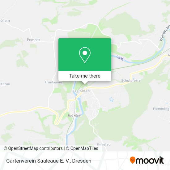 Карта Gartenverein Saaleaue E. V.