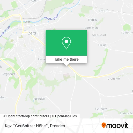 Карта Kgv ""Geußnitzer Höhe""