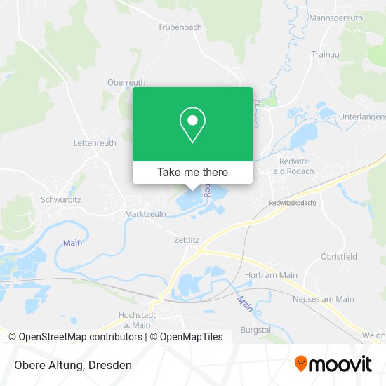 Карта Obere Altung