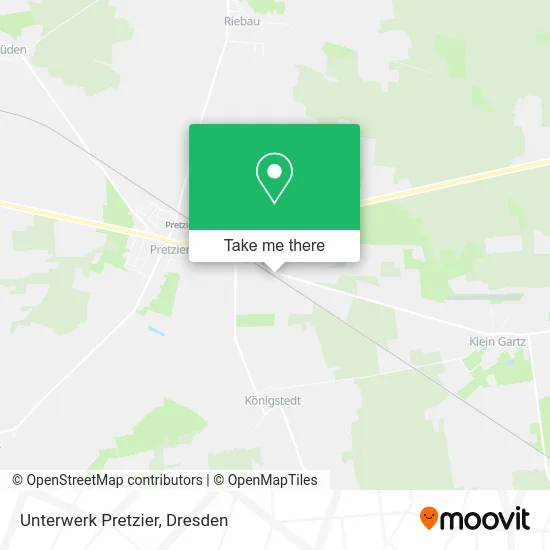 Карта Unterwerk Pretzier