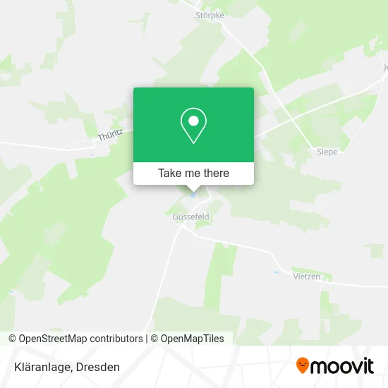 Карта Kläranlage