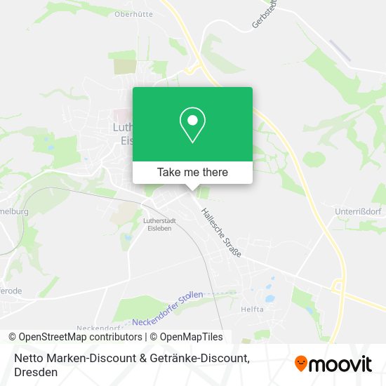 Карта Netto Marken-Discount & Getränke-Discount