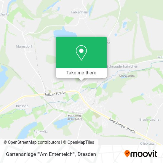 Карта Gartenanlage ""Am Ententeich""