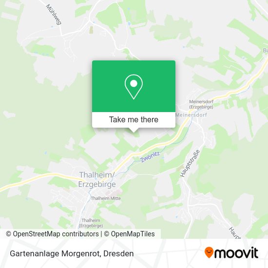 Карта Gartenanlage Morgenrot