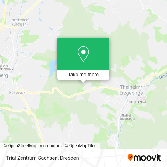 Карта Trial Zentrum Sachsen