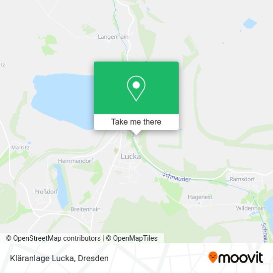 Карта Kläranlage Lucka