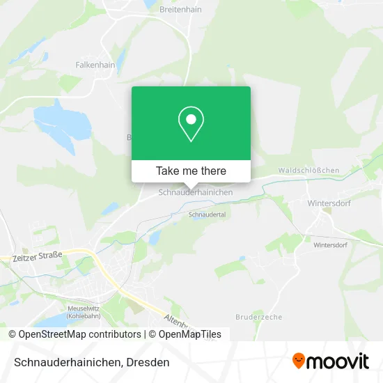 Карта Schnauderhainichen