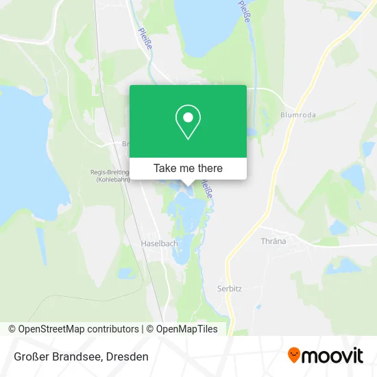 Карта Großer Brandsee