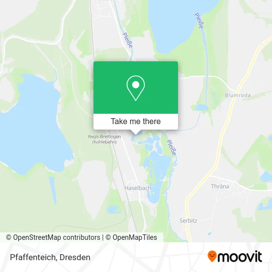 Карта Pfaffenteich