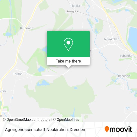 Карта Agrargenossenschaft Neukirchen